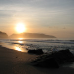 Sonnenaufgang am Meer