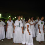 Yemanya-Fest am Strand in Brasilien